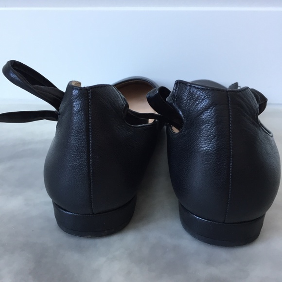 Franco Sarto Blake Leather Lace-Up Ballet Flat 6.5 - Picture 6 of 8